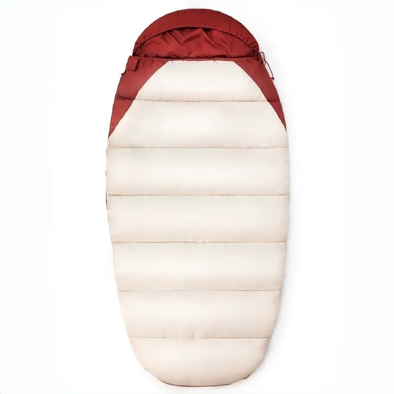 Bordeauxroter Winterschlafsack