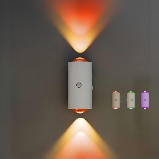 Bewegungssensor-Nachtlicht, Indoor-Motion-Sensor-Lampe, USB Type-C Aufladung, ultra-lange Akkulaufzeit, magnetische Befestigung, bunte Neonfarben, Wandleuchte für Schlafzimmer und Badezimmer