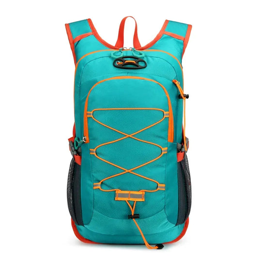 Grüner Outdoor-Rucksack aus Polyester