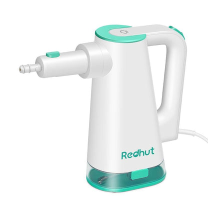 Redhut Hand-Dampfmopp 13 in 1 mit abnehmbarem 375 ml Wassertank, 15 Sek. Schnellaufheizung, 230°F Dampf, 3 m Kabel – ideal für Holz, Fliesen, Teppiche, Fugen, Glas, Küche, Bad & Sofas